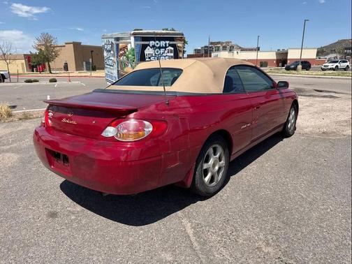 Red Flame Metallic 2002 Toyota Camry Solara SE V6