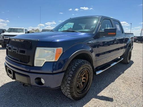 Dark Blue Pearl Clearcoat Metallic 2009 Ford F-150 Lariat