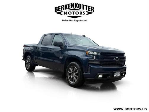Northsky Blue Metallic 2021 Chevrolet Silverado 1500 RST