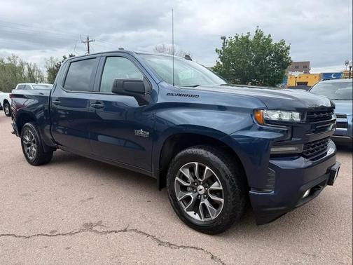Northsky Blue Metallic 2021 Chevrolet Silverado 1500 RST