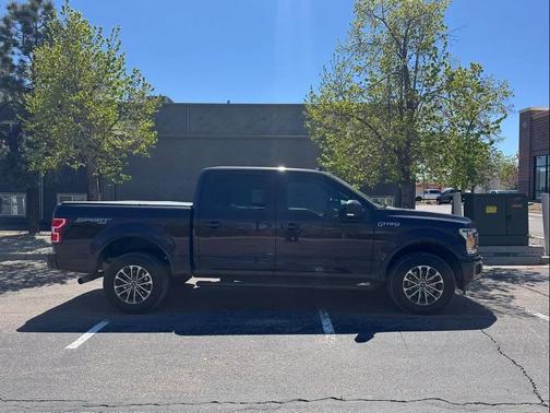 Maroon 2019 Ford F-150 XLT