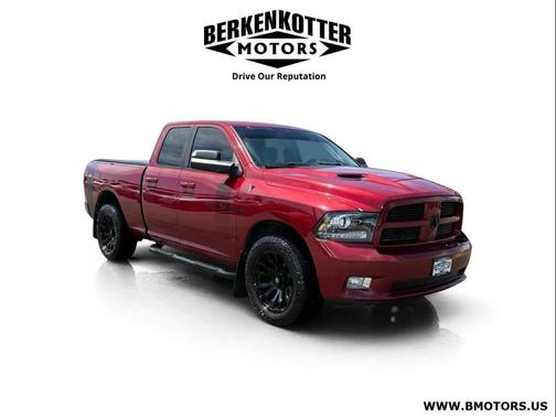 Burgundy 2012 RAM 1500 Sport
