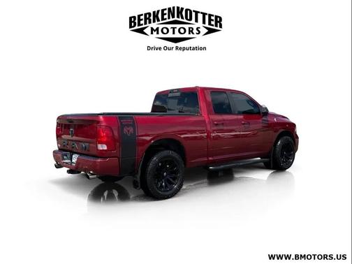 Burgundy 2012 RAM 1500 Sport