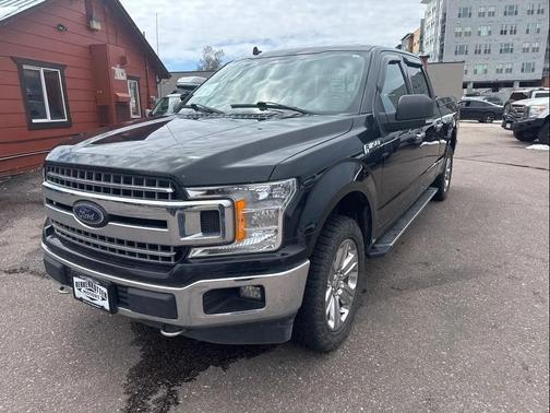 Agate Black Metallic 2019 Ford F-150 XLT