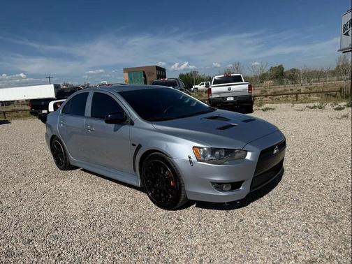 Apex Silver Metallic 2014 Mitsubishi Lancer Evolution MR