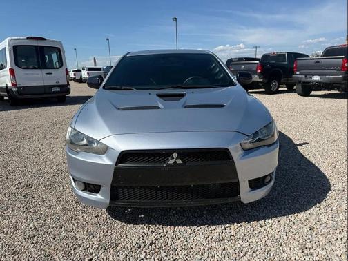 Apex Silver Metallic 2014 Mitsubishi Lancer Evolution MR