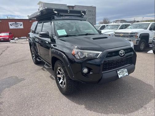 Midnight Black Metallic 2017 Toyota 4Runner TRD Off Road Premium