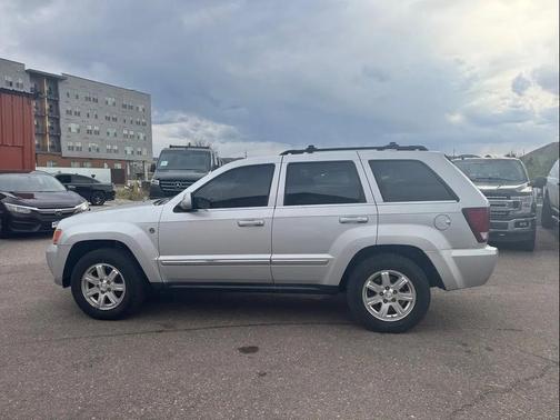 Bright Silver Metallic Clearcoat 2008 Jeep Grand Cherokee Limited