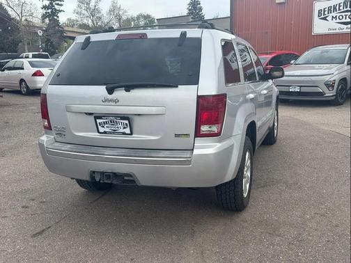 Bright Silver Metallic Clearcoat 2008 Jeep Grand Cherokee Limited
