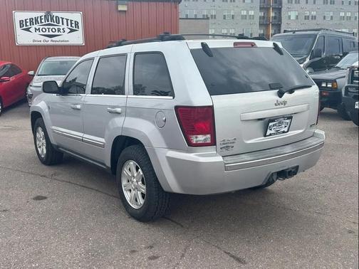 Bright Silver Metallic Clearcoat 2008 Jeep Grand Cherokee Limited