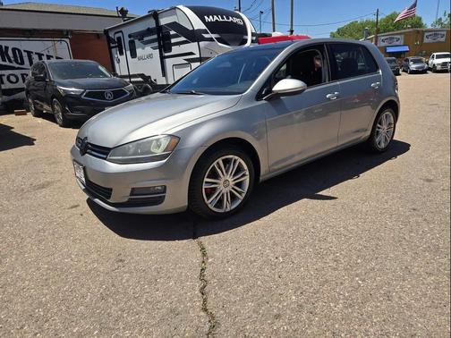 Platinum Gray Metallic 2015 Volkswagen Golf DSG TDI SE