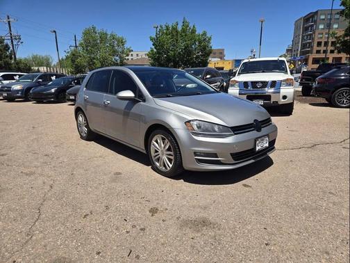 Platinum Gray Metallic 2015 Volkswagen Golf DSG TDI SE