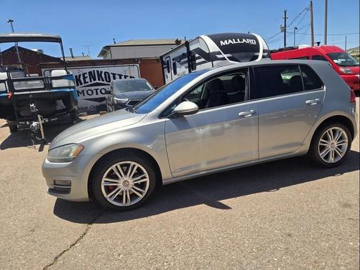 Platinum Gray Metallic 2015 Volkswagen Golf DSG TDI SE