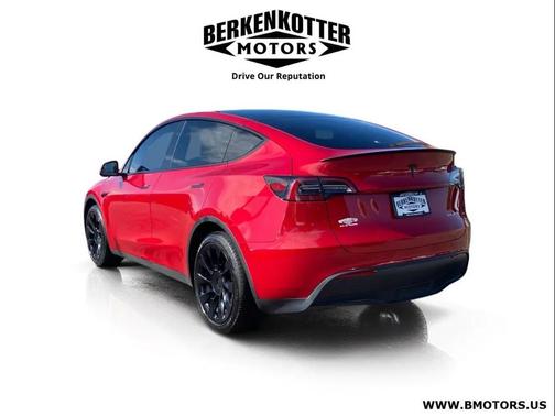Red 2023 Tesla Model Y Long Range Dual Motor All-Wheel Drive