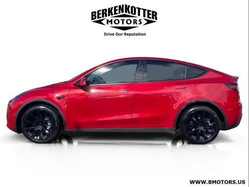 Red 2023 Tesla Model Y Long Range Dual Motor All-Wheel Drive