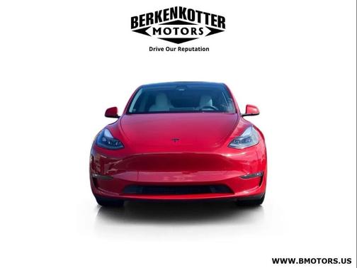 Red 2023 Tesla Model Y Long Range Dual Motor All-Wheel Drive
