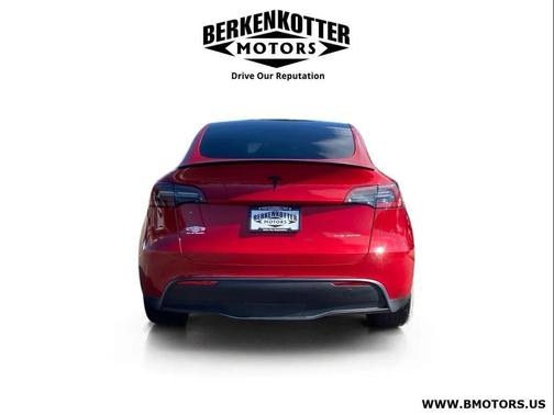 Red 2023 Tesla Model Y Long Range Dual Motor All-Wheel Drive