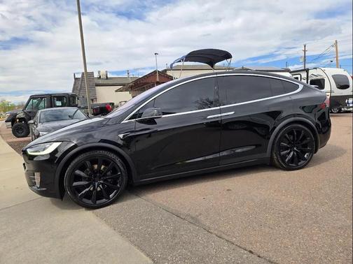 Black 2018 Tesla Model X 100D