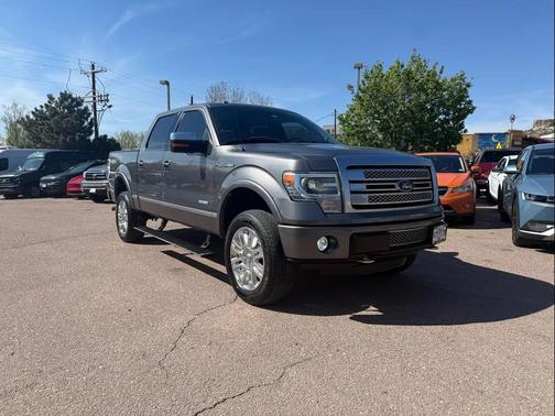 Sterling Gray Metallic 2013 Ford F-150 Platinum