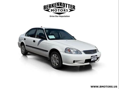 Taffeta White 1999 Honda Civic LX