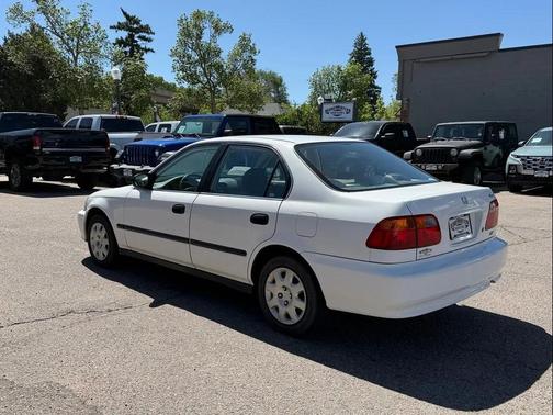 Taffeta White 1999 Honda Civic LX