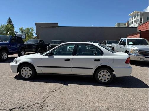 Taffeta White 1999 Honda Civic LX