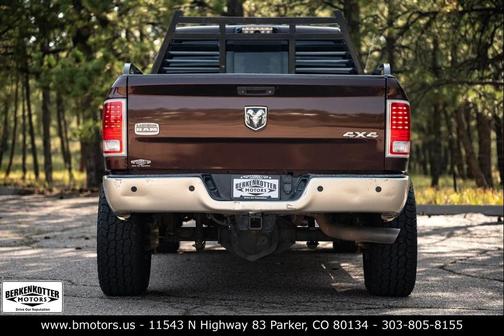 Western Brown 2014 RAM 3500 Longhorn