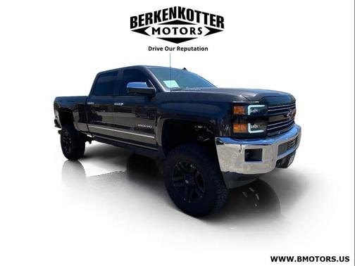 Gray 2015 Chevrolet Silverado 2500 LTZ