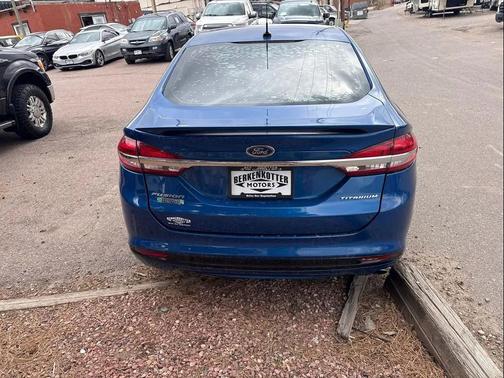 White Platinum Metallic Tri-Coat 2017 Ford Fusion Energi Titanium