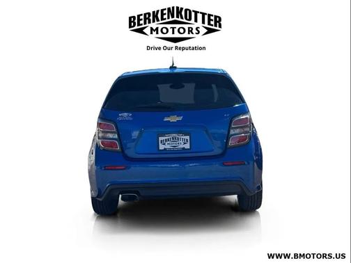 Blue 2017 Chevrolet Sonic LT