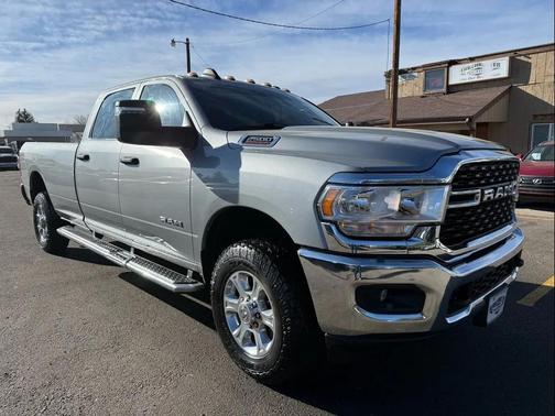 Billet Silver Metallic Clearcoat 2023 RAM 2500 Big Horn Crew Cab 4x4 8' Box