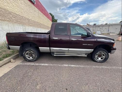 Maroon 2004 Dodge Ram 3500 Laramie