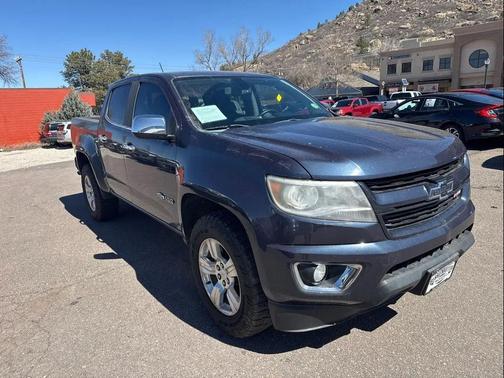 Blue 2018 Chevrolet Colorado Z71