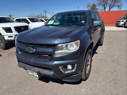 Blue 2018 Chevrolet Colorado Z71