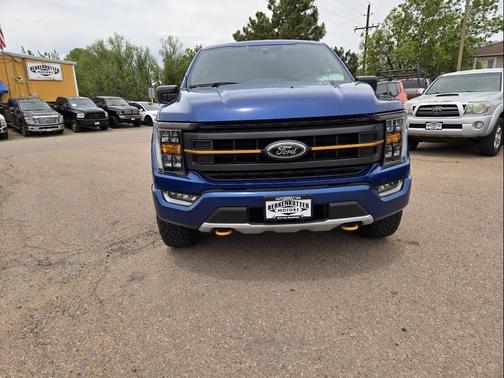 Blue 2022 Ford F-150 Tremor