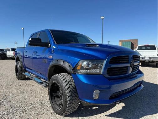 Blue 2015 RAM 1500 Sport