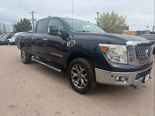 Magnetic Black 2017 Nissan Titan XD SV