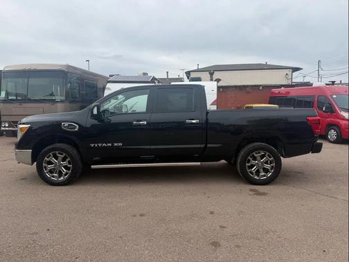 Magnetic Black 2017 Nissan Titan XD SV