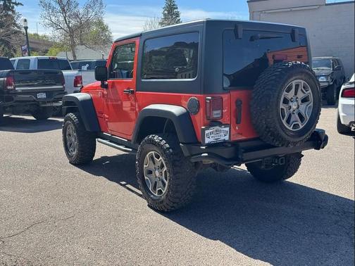 Sunset Orange Pearlcoat 2015 Jeep Wrangler Sport