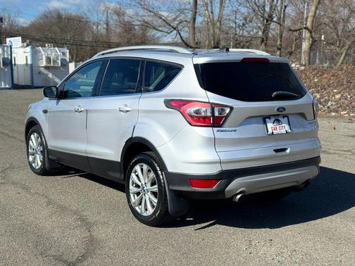 Ingot Silver Metallic 2017 Ford Escape Titanium