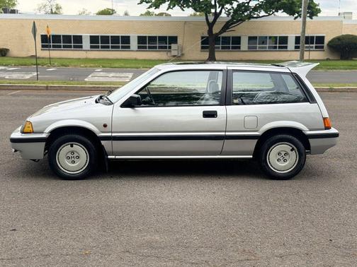 Silver 1987 Honda Civic Base