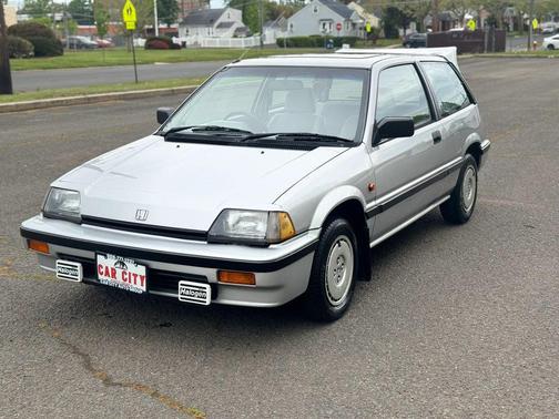 Silver 1987 Honda Civic Base