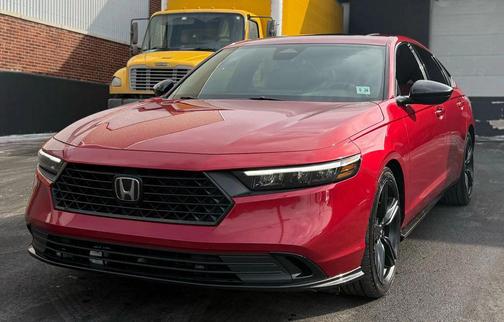 Radiant Red Metallic 2023 Honda Accord Hybrid Sport-L