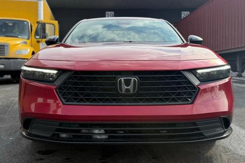 Radiant Red Metallic 2023 Honda Accord Hybrid Sport-L
