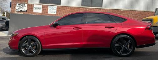 Radiant Red Metallic 2023 Honda Accord Hybrid Sport-L