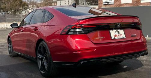 Radiant Red Metallic 2023 Honda Accord Hybrid Sport-L