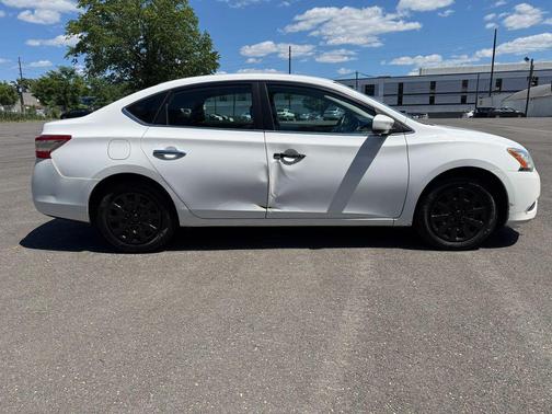Silver 2015 Nissan Sentra SV