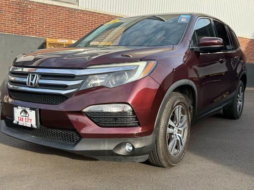 Burgundy 2016 Honda Pilot EX