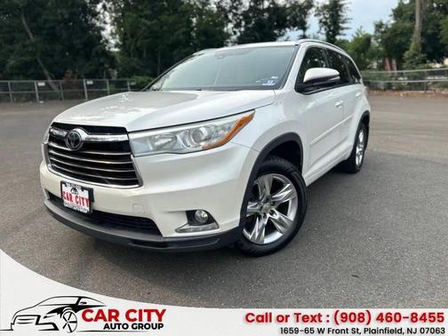 Blizzard Pearl 2015 Toyota Highlander Limited Platinum