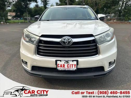 Blizzard Pearl 2015 Toyota Highlander Limited Platinum